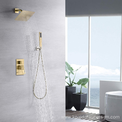 High End Bathroom Gold Luxury Shower Sets